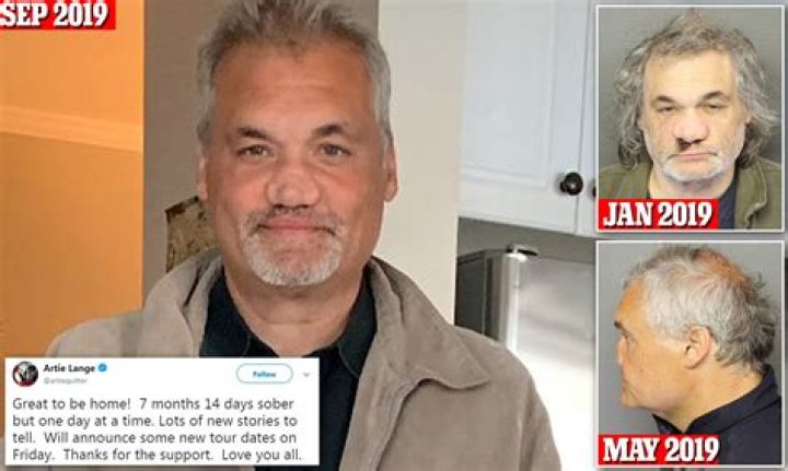 Where does Artie Lange live now?