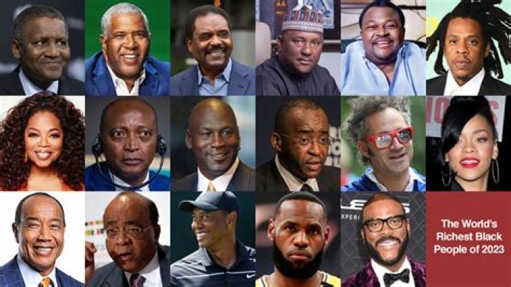 Who are the 10 richest blacks?