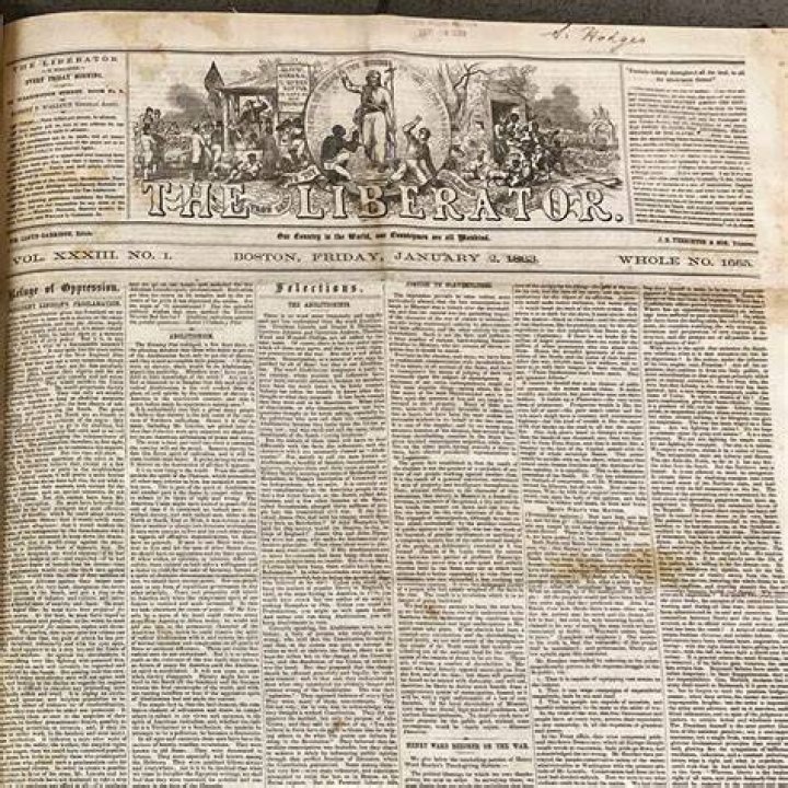 Who edited the abolitionist newspaper?