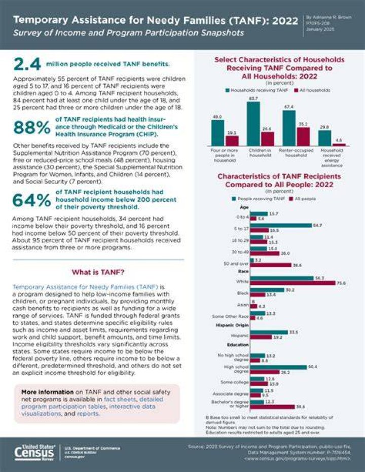 Who is eligible for Temporary Assistance for Needy Families?
