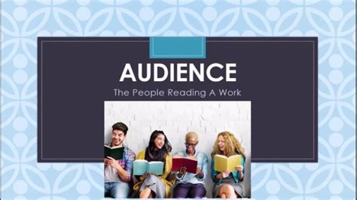 Who is the audience for a book?