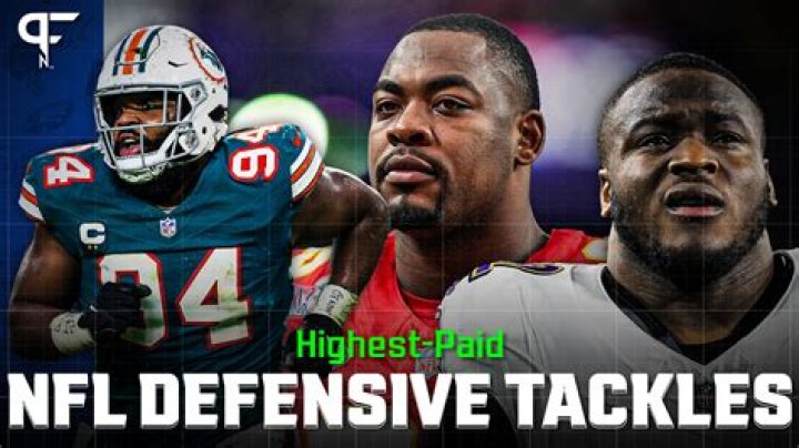 Who is the highest paid defensive tackle?