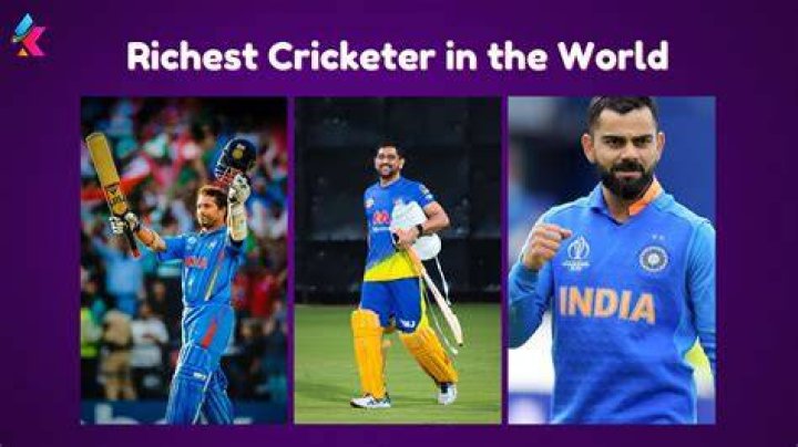 Who is the No 1 richest cricketer in world?