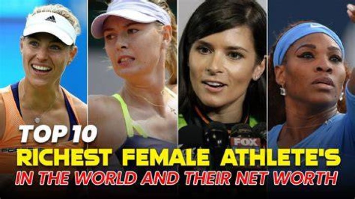 Who is the richest female athlete 2020?