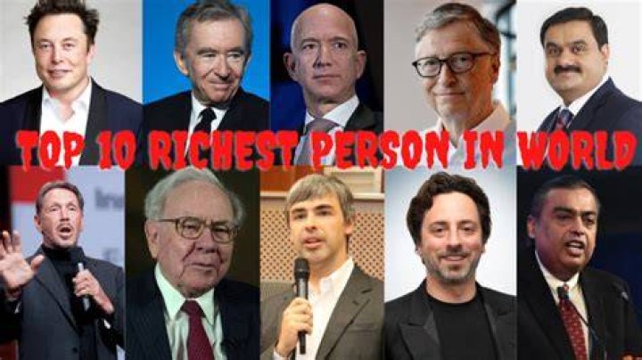 Who is the richest person in the world according to today?