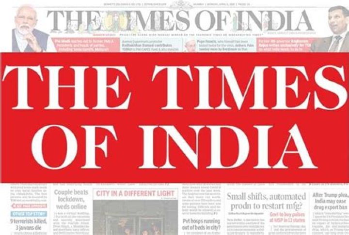 Who owns Times of India newspaper?