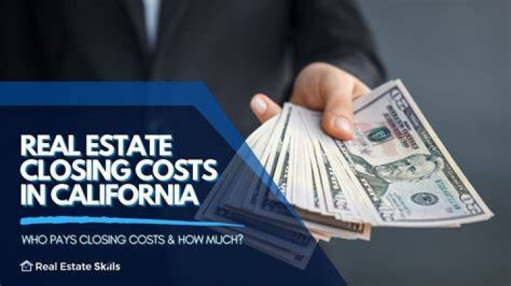 Who pays what at closing in California?