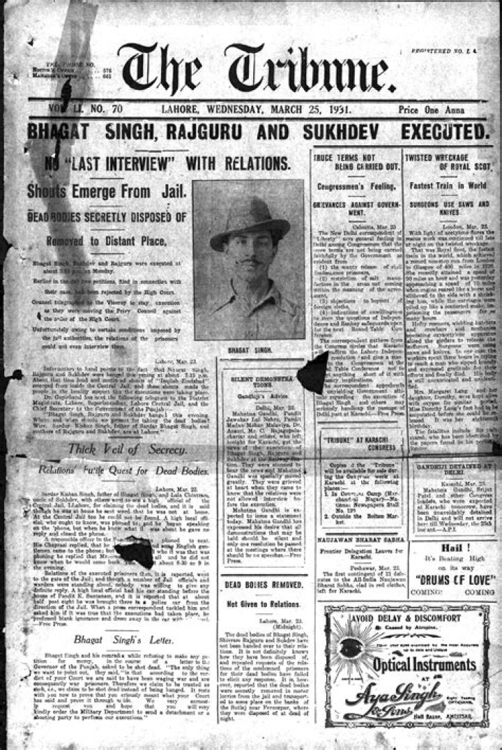 Who started the Tribune newspaper?
