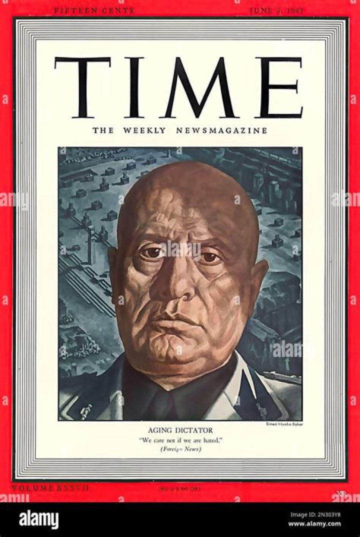 Who was on the cover of Time magazine in 1936?