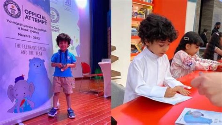 Who was the youngest person to publish a book?