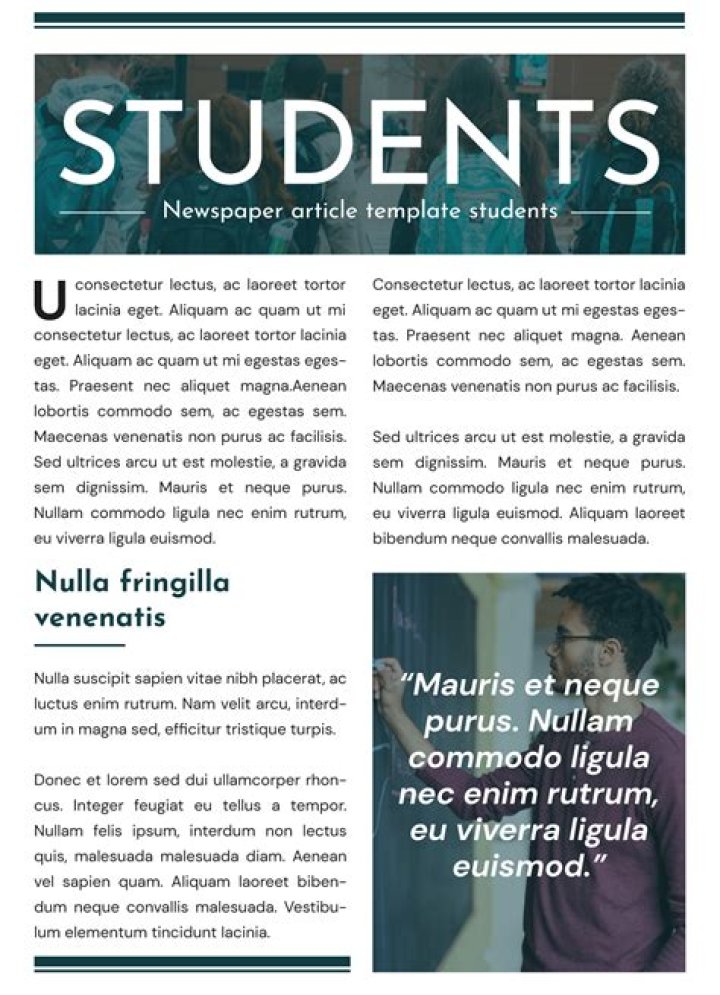 Who writes for a newspaper or magazine?
