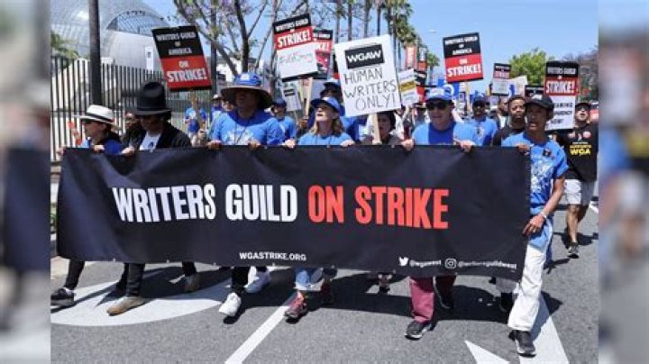 Why did Hollywood writers go on strike?