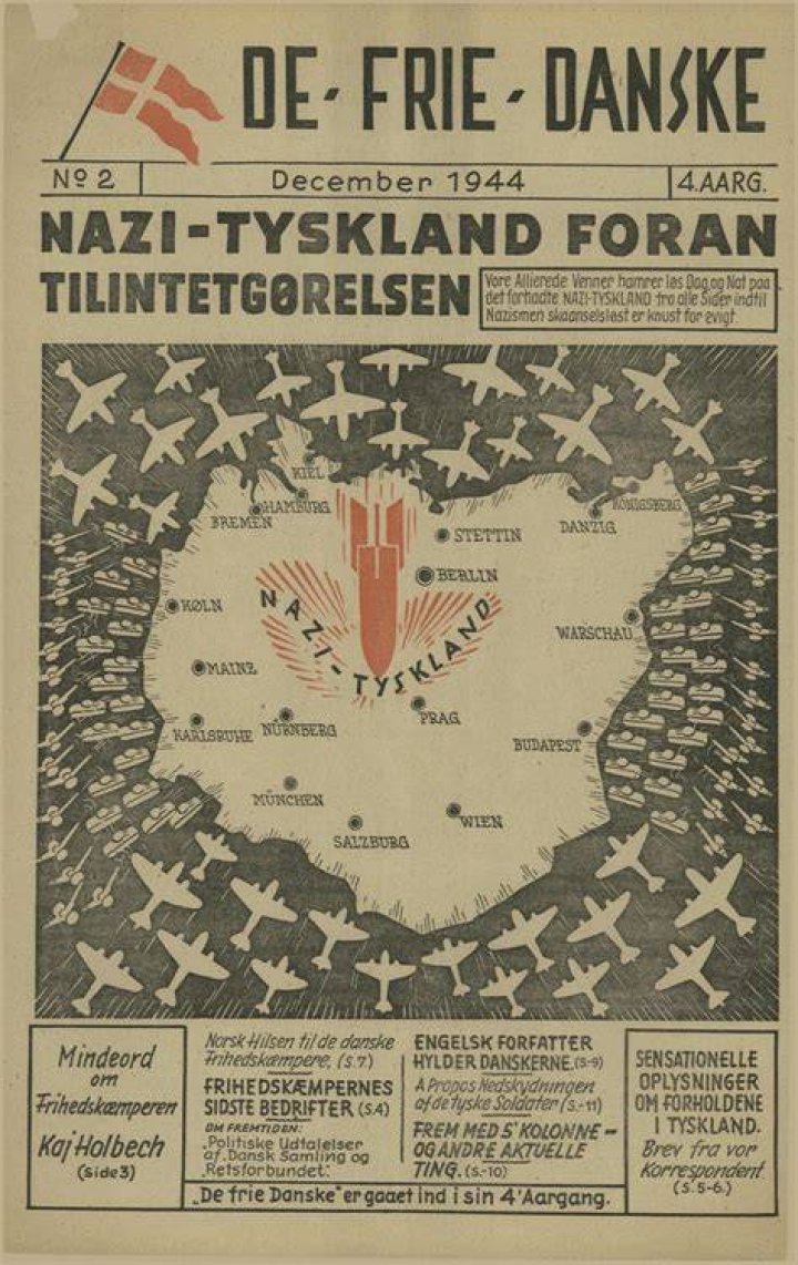 Why was De Frie Danske illegal?